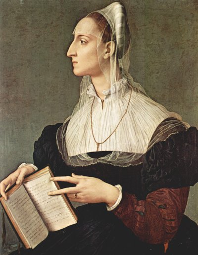 Laura Battiferri by Agnolo Bronzino